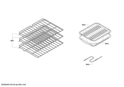 shelves trays (0601-0604)