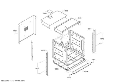 Door & Housing, Screws (0501-0556)
