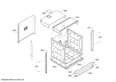 Door & Housing, Screws (0501-0556)