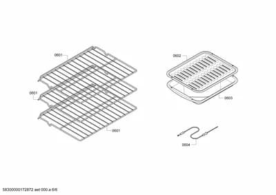 shelves trays (0601-0604)