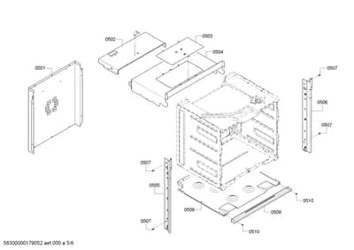 Door & Housing, Screws (0501-0552)