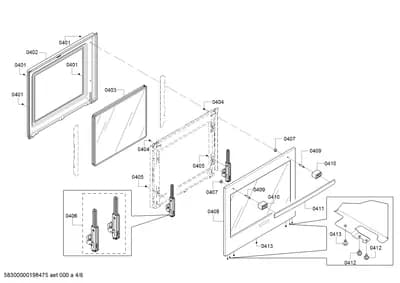 Screws, Door & Housing (0401-0413)