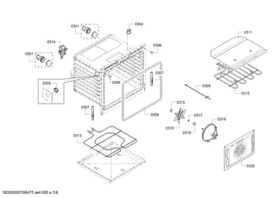 heatingparts, Screws (0301-0351)