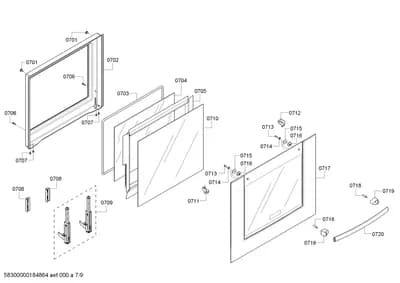 Screws, Door & Housing (0701-0752)