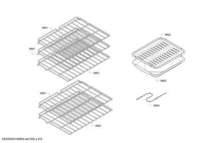 shelves trays (0901-0904)