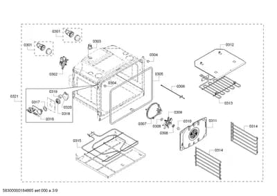 heatingparts, Mounting & Fixing (0301-0351)