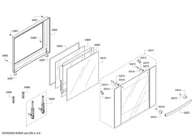 Screws, Door & Housing (0401-0452)