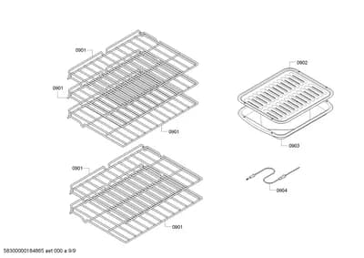 shelves trays (0901-0904)