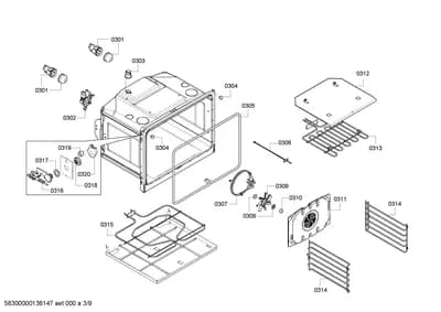 heatingparts, Mounting & Fixing (0301-0351)