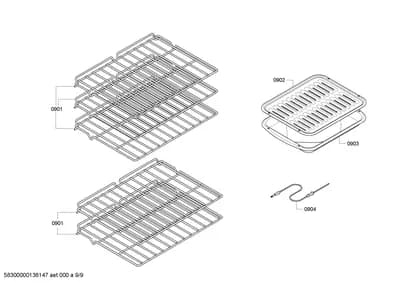 shelves trays (0901-0904)