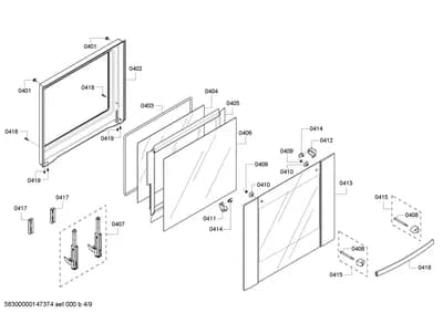 Screws, Door & Housing (0401-0419)