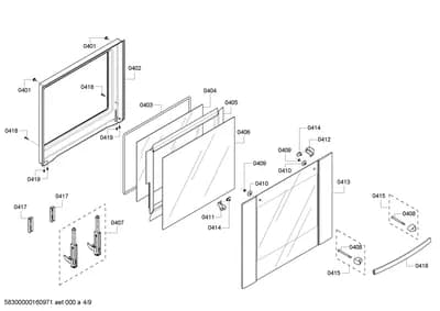 Screws, Door & Housing (0401-0419)