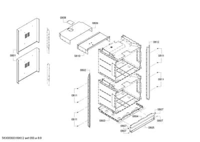Door & Housing, Screws (0801-0856)