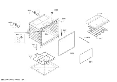 heatingparts, Screws (0601-0651)