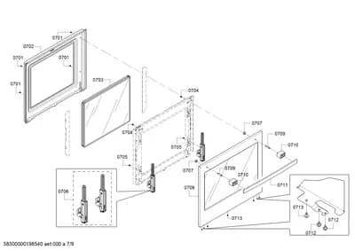 Screws, Door & Housing (0701-0713)