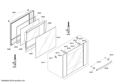 Screws, Door & Housing (0401-0452)