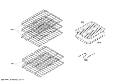 shelves trays (0901-0904)