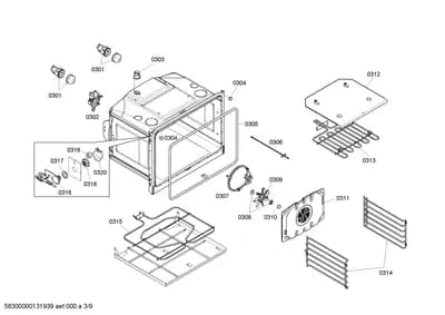 heatingparts, Mounting & Fixing (0301-0351)