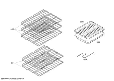shelves trays (0901-0904)