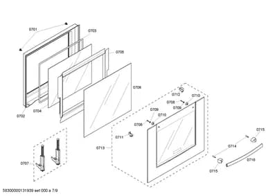 Screws, Door & Housing (0701-0752)