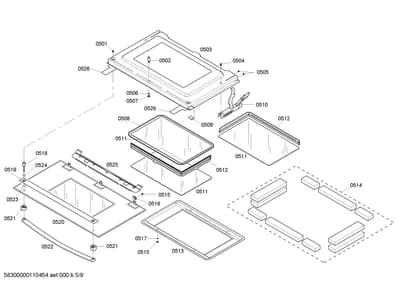 Screws, Door & Housing (0501-0526)