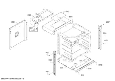 Door & Housing, Screws (0501-0552)
