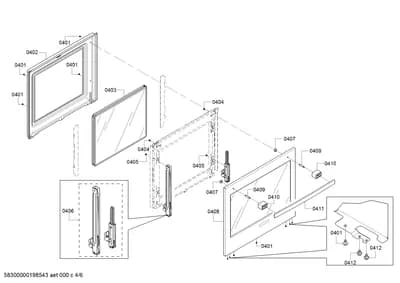 Screws, Door & Housing (0401-0412)