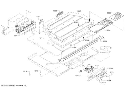 Screws, thermostats (0201-0265)