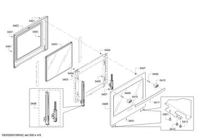 Screws, Door & Housing (0401-0412)