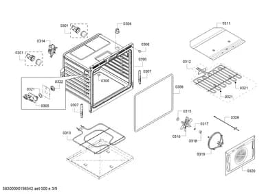 heatingparts, Screws (0301-0352)