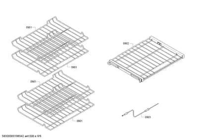 shelves trays (0901-0903)