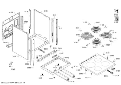 Springs, hotplates (0107-0199)