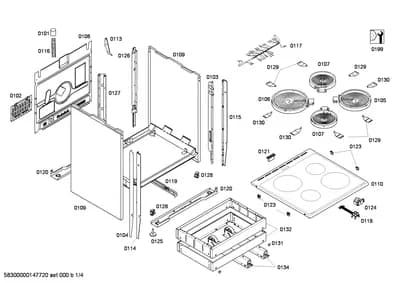 Springs, hotplates (0107-0199)