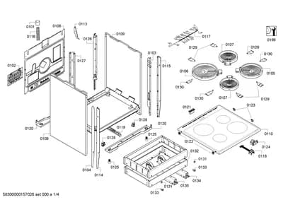 Springs, hotplates (0102-0199)