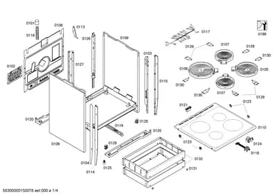 Springs, hotplates (0102-0199)