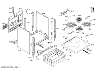 Springs, hotplates (0102-0130)