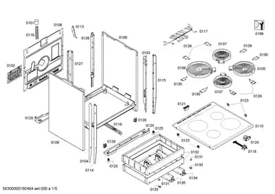 Springs, hotplates (0102-0199)