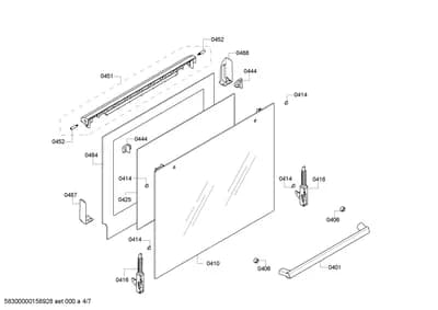 Door & Housing, Seals & Gaskets (0406-0488)