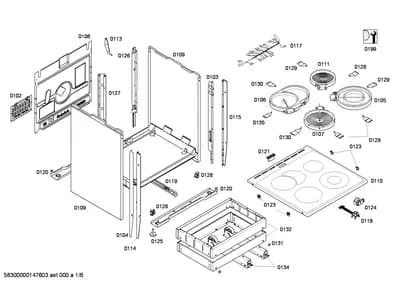Springs, hotplates (0102-0199)