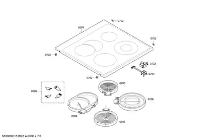 hotplates, Springs (0705-0709)