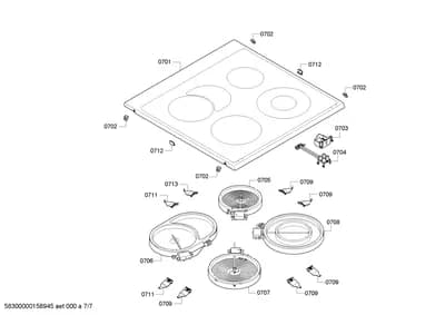 Springs, hotplates (0705-0713)