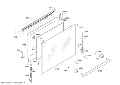 Screws, Door & Housing (0401-0488)