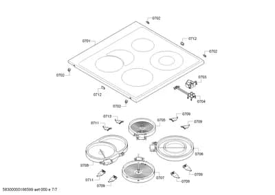 Springs, hotplates (0705-0713)
