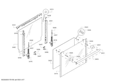 Seals & Gaskets, Screws (0402-0423)