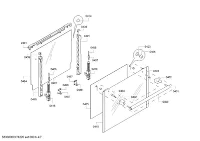 Seals & Gaskets, Screws (0402-0423)