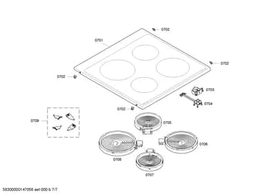 hotplates, Springs (0705-0709)