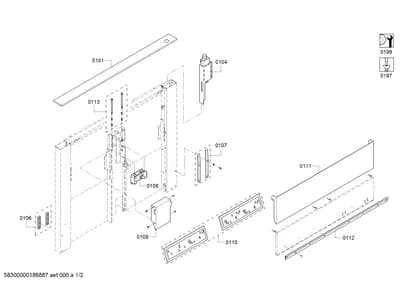 Door & Housing, Filters (0101-0197)