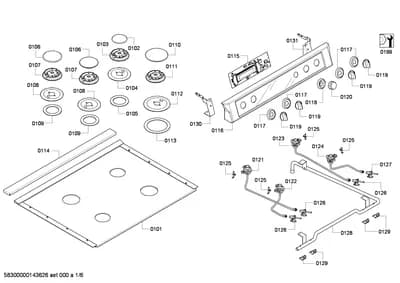 othergasparts, Seals & Gaskets (0101-0199)