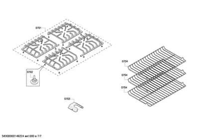 Door & Housing, shelves trays (0701-0750)