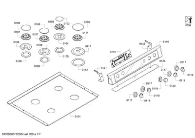 Seals & Gaskets, othergasparts (0101-0199)